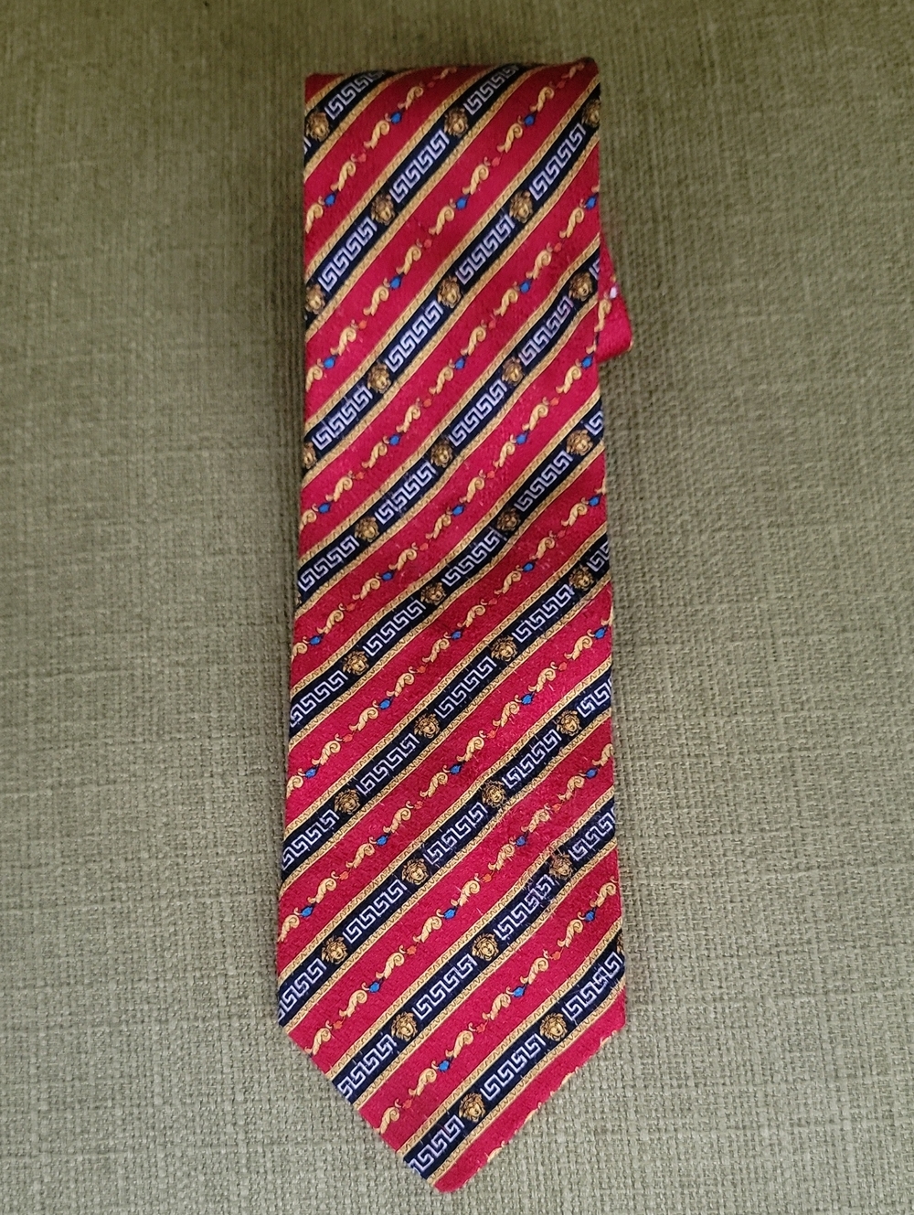 GIANNI VERSACE rare Vintage Medusa Men's Tie